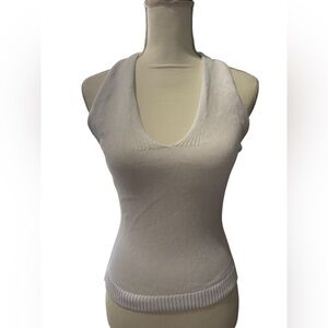 525 America white Knit Tank Top | New with Tags